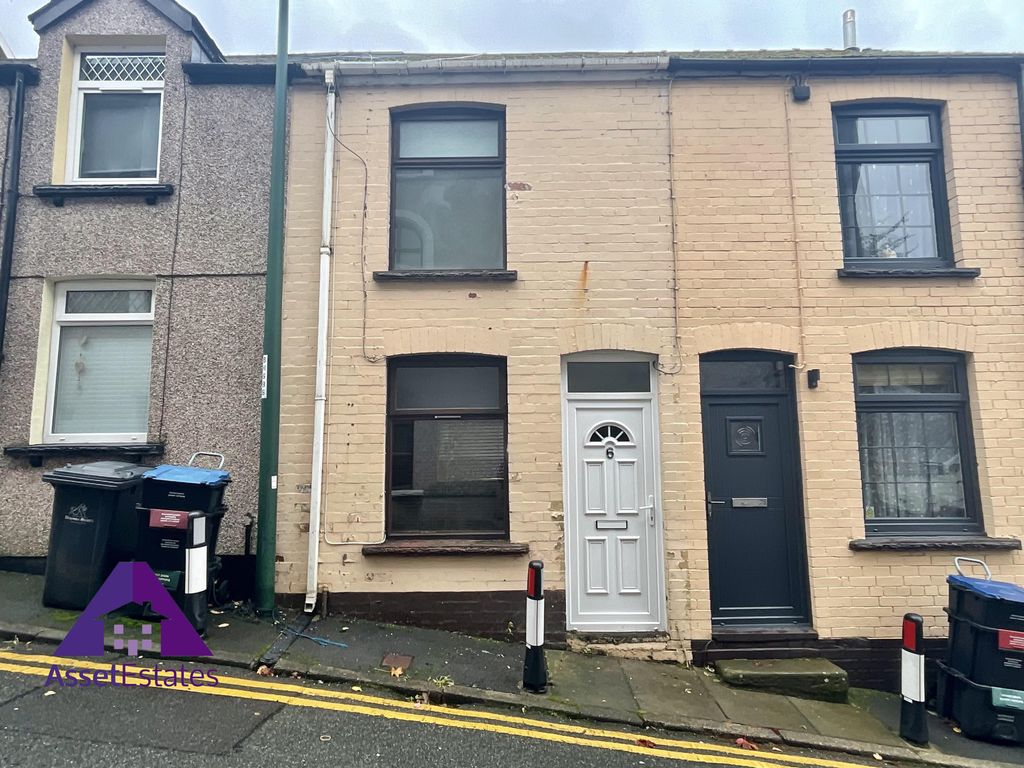 2 bed terraced house for sale in Park Place, Abertillery NP13, £75,000