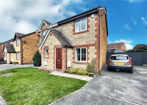2 bed semi-detached house for sale in The Cornfields, Wick St Lawrence, Weston Super Mare, N Somerset. BS22, £255,000