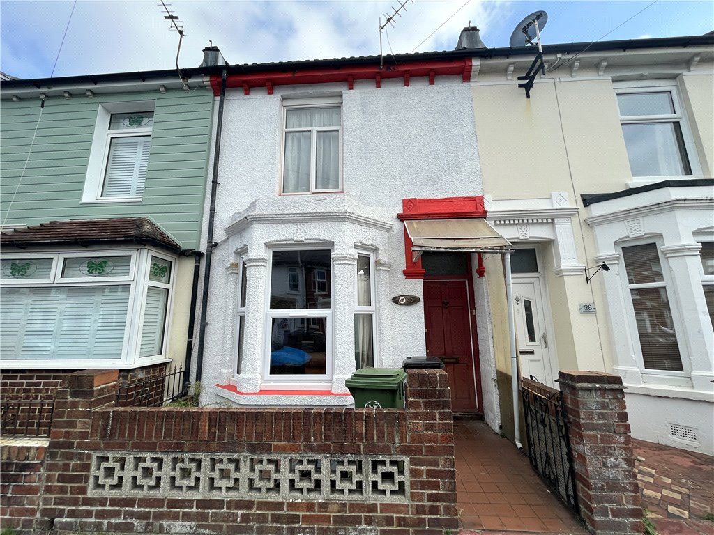 2 bed terraced house for sale in Dartmouth Road, Portsmouth, Hampshire PO3, £179,995