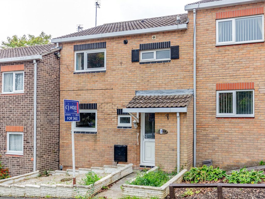 3 bed terraced house for sale in Mulberry Walk, Bristol BS9, £325,000