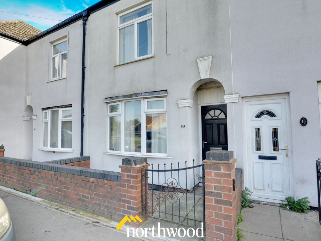 3 bed terraced house for sale in Cottingham Street, Old Goole, Goole DN14, £90,000