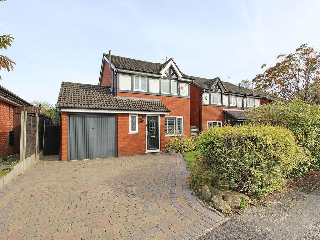 3 bed detached house for sale in Shirebrook Drive, Radcliffe M26, £240,000