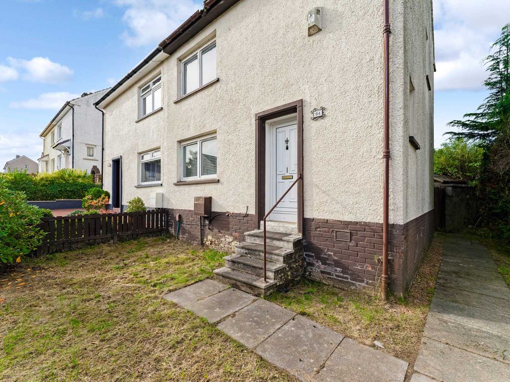 2 bed semi-detached house for sale in Lochinver Crescent, Paisley PA2, £99,000