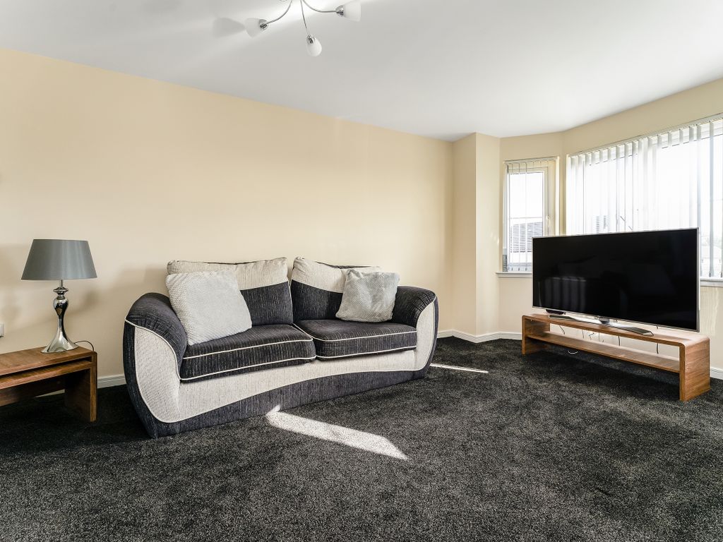 1 bed flat for sale in Gisborne Drive, Airdrie, Lanarkshire ML6, £103,000