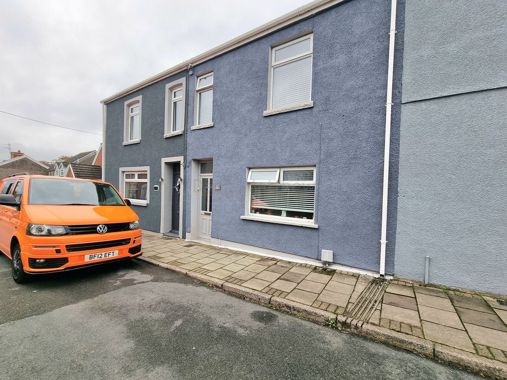 3 bed terraced house for sale in Evans Street, Kenfig Hill, Bridgend County. CF33, £169,950