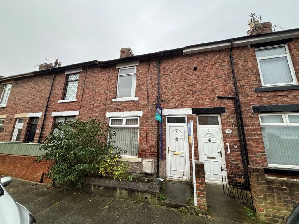 2 bed terraced house for sale in 5 Lambton Street, Shildon, County Durham DL4, £32,500