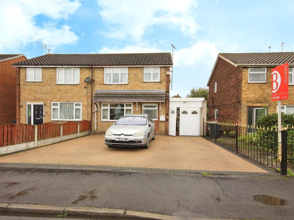 3 bed semi-detached house for sale in Arnside Road, Maltby, Rotherham, South Yorkshire S66, £150,000