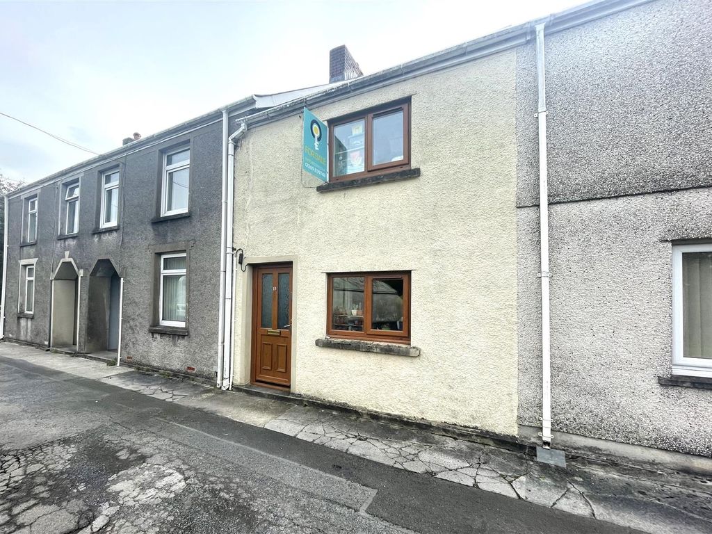 2 bed terraced house for sale in Gwendraeth Row, Pontyberem, Llanelli SA15, £112,000