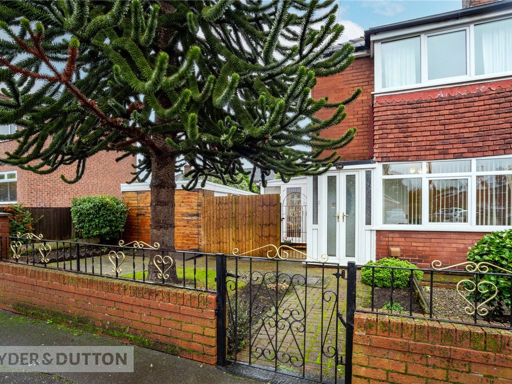 2 bed end terrace house for sale in Green Street, Middleton, Manchester M24, £175,000