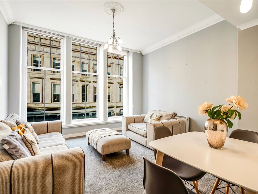 1 bed flat for sale in Brunswick Street, Merchant City, Glasgow G1, £145,000