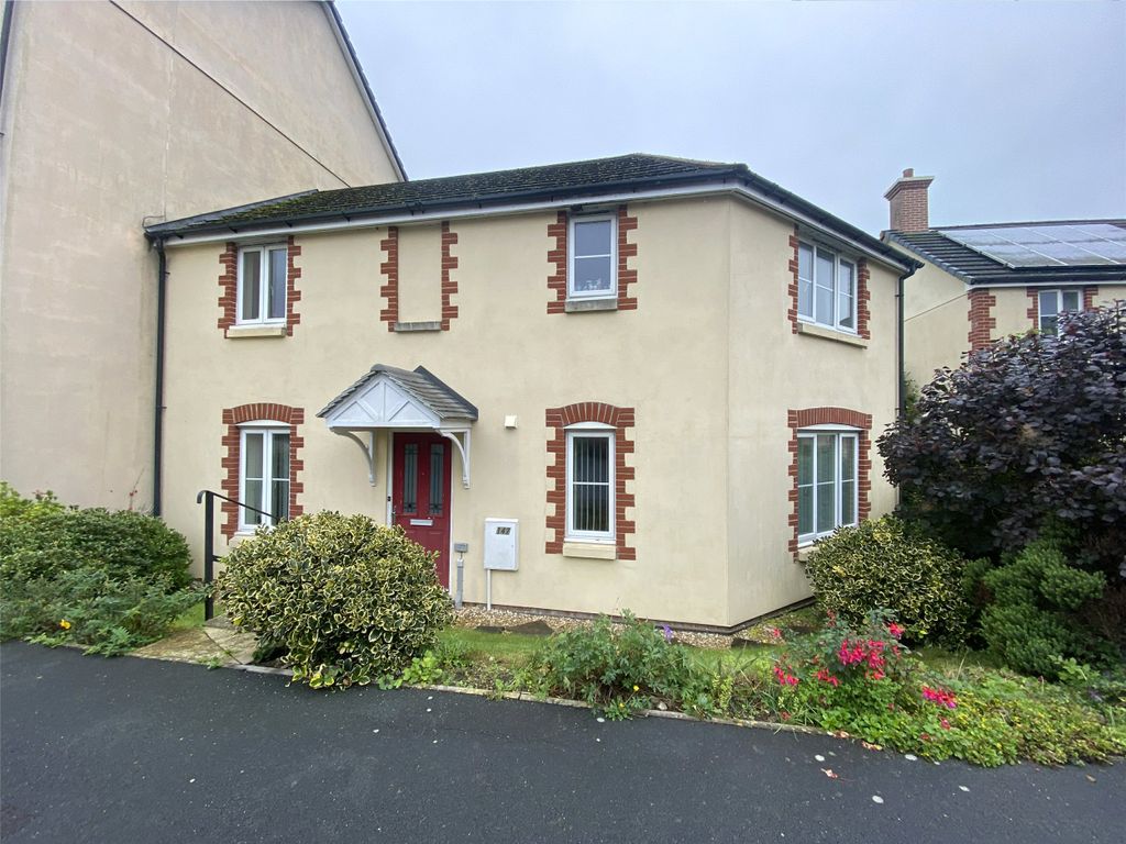 3 bed end terrace house for sale in Kensey Valley Meadow, Launceston, Cornwall PL15, £177,500