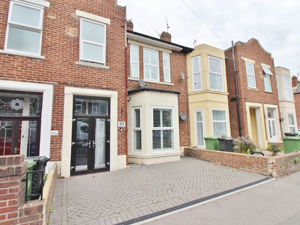 3 bed terraced house for sale in Laburnum Grove, Portsmouth PO2, £335,000