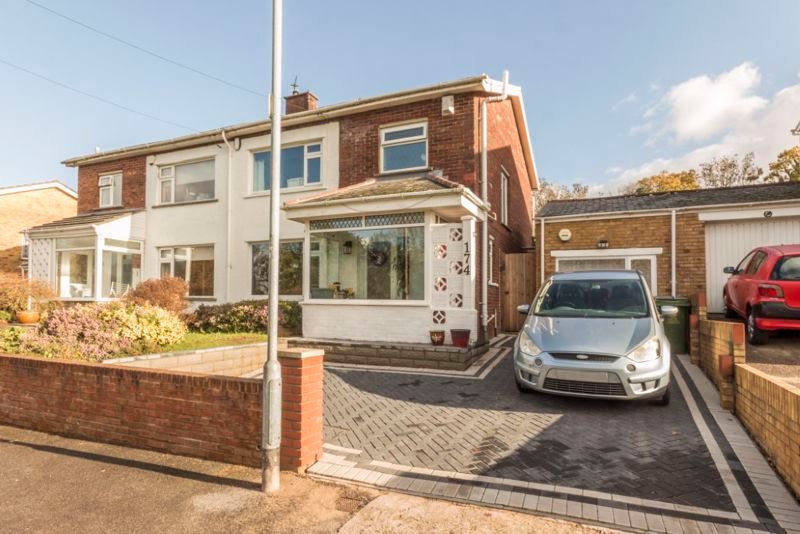 3 bed semi-detached house for sale in Ridgeway Road, Rumney, Cardiff CF3, £300,000
