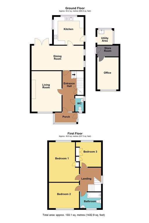 3 bed semi-detached house for sale in Ridgeway Road, Rumney, Cardiff CF3, £300,000