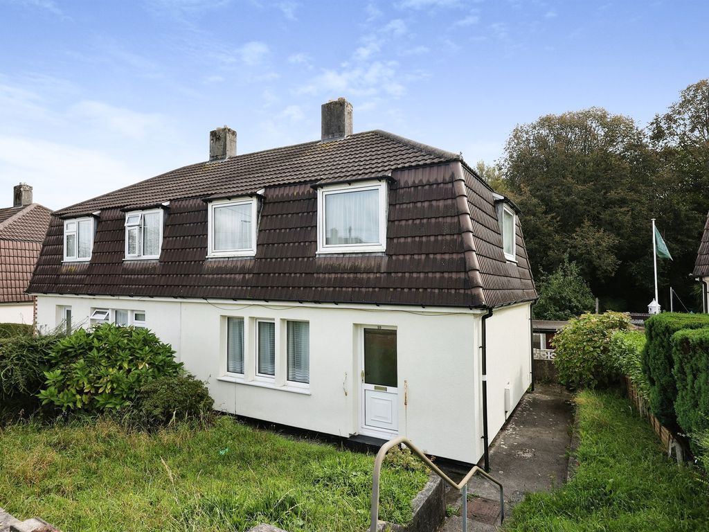 3 bed semi-detached house for sale in Biggin Hill, Plymouth PL5, £140,000