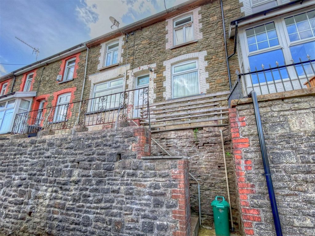 3 bed terraced house for sale in Darran Terrace, Ferndale CF43, £120,000