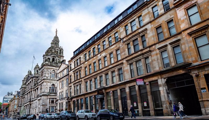 1 bed flat for sale in South Frederick Street, Glasgow G1, £139,950
