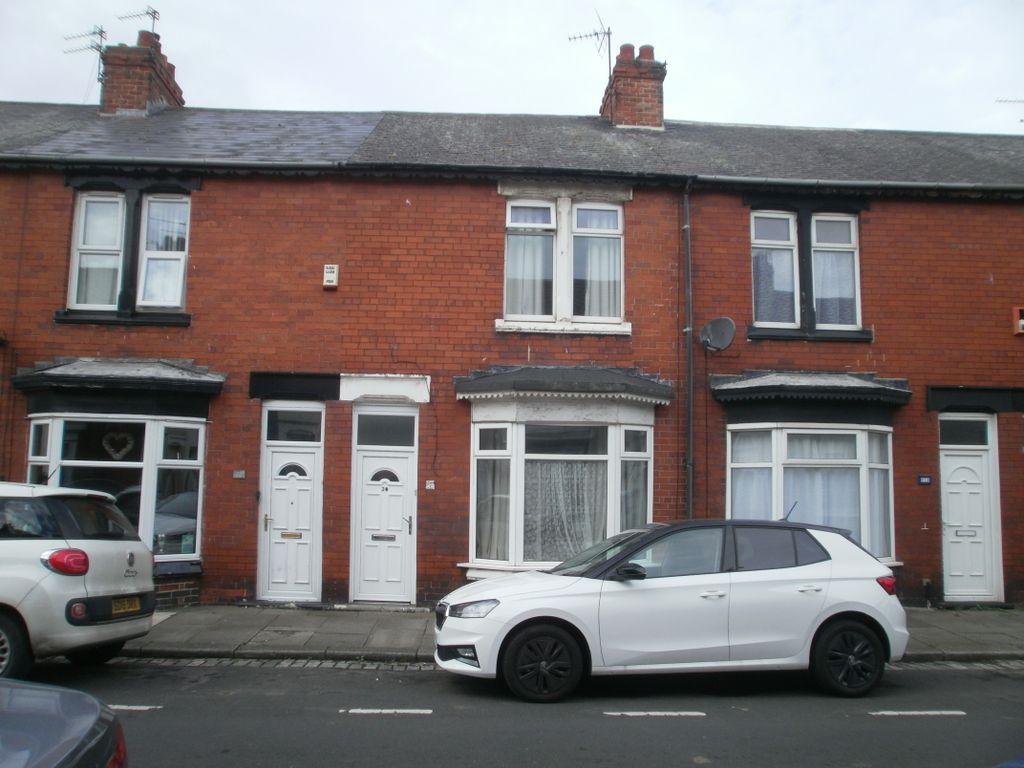 2 bed terraced house for sale in Alfred Street, Redcar TS10, £80,000