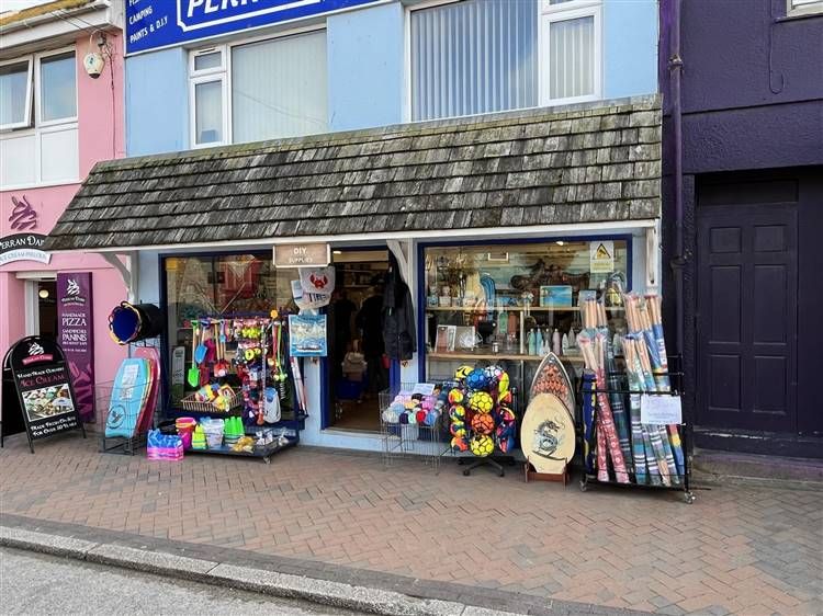 Commercial property for sale in Coastal Beach Goods & Hardware Store, 33 St Pirans Road, Perranporth TR6, £69,950