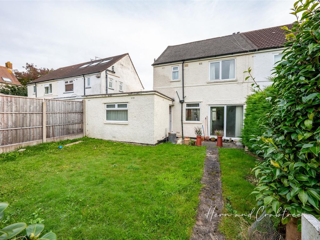 3 bed semi-detached house for sale in Heol Booker, Whitchurch, Cardiff CF14, £250,000