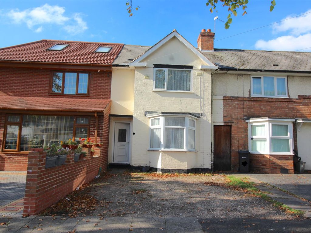 3 bed terraced house for sale in Homelea Road, Yardley, Birmingham B25, £195,000