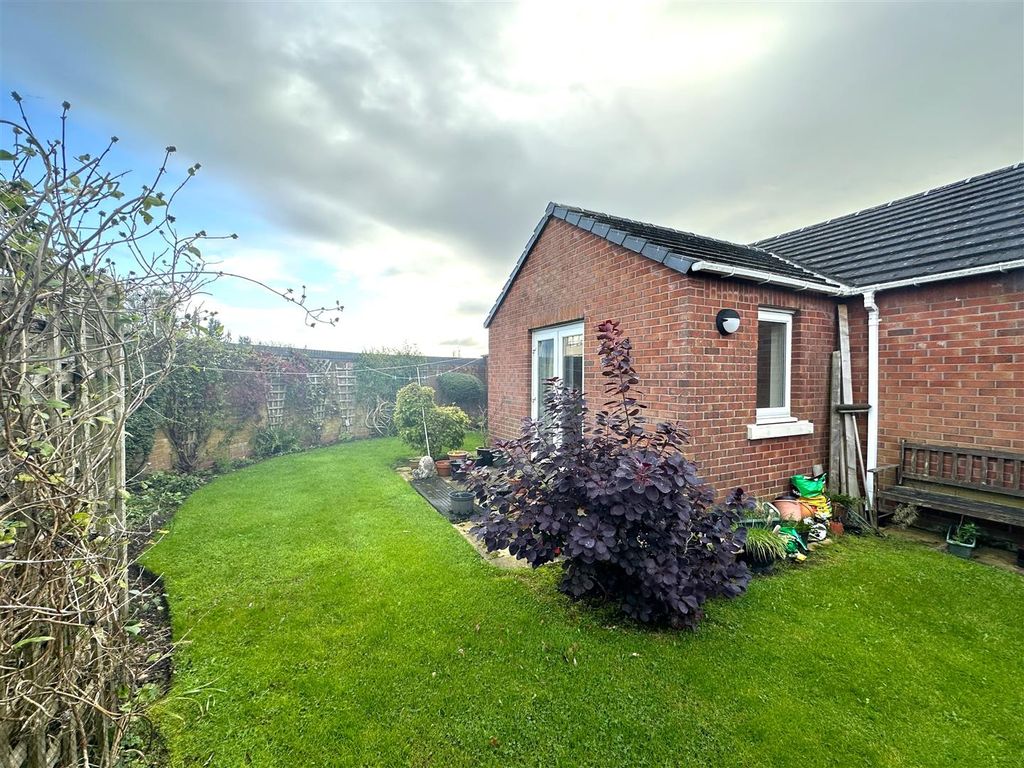 2 bed detached bungalow for sale in Ladyseat Gardens, Longtown, Carlisle CA6, £148,000
