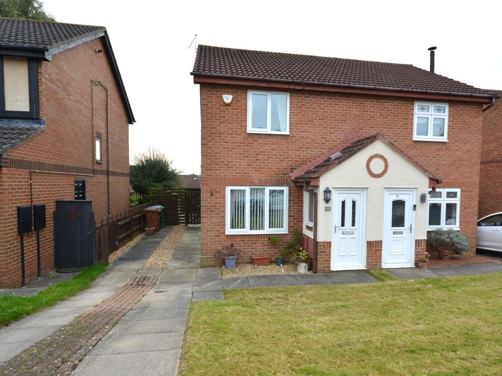 2 bed semi-detached house for sale in Lockyer Close, Newton Aycliffe DL5, £105,000