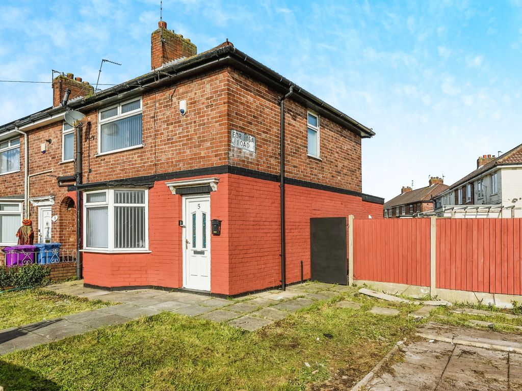 3 bed end terrace house for sale in Formosa Road, Liverpool L10, £160,000
