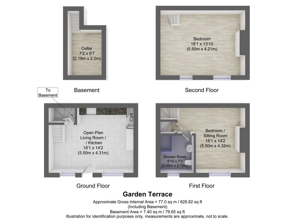 2 bed terraced house for sale in Garden Terrace, Hebden Bridge HX7, £250,000