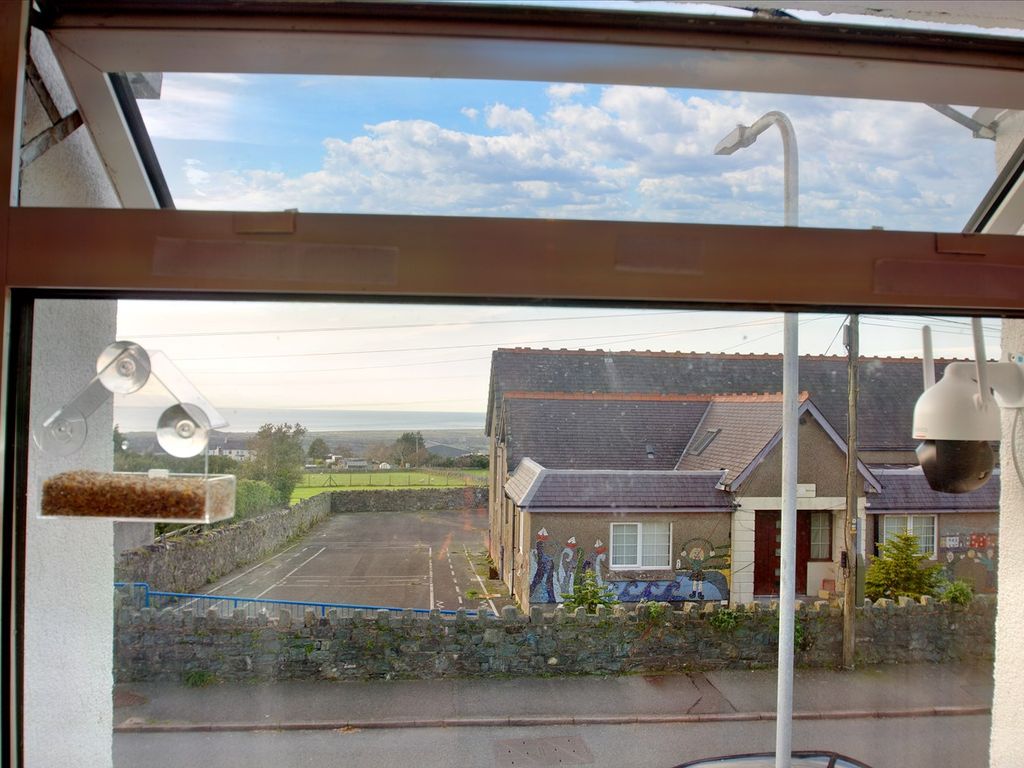 3 bed end terrace house for sale in Carmel, Caernarfon LL54, £165,000