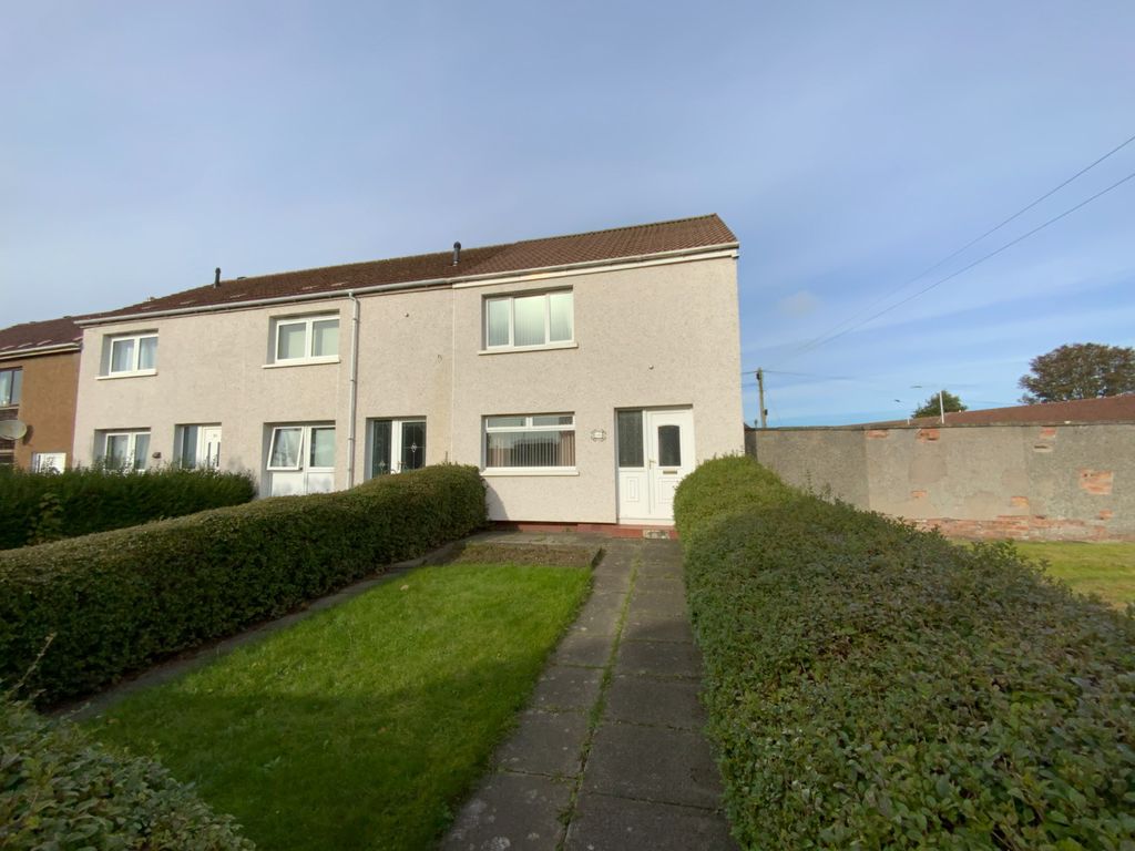 2 bed end terrace house for sale in Overton Mains, Kirkcaldy, Kirkcaldy KY1, £109,995