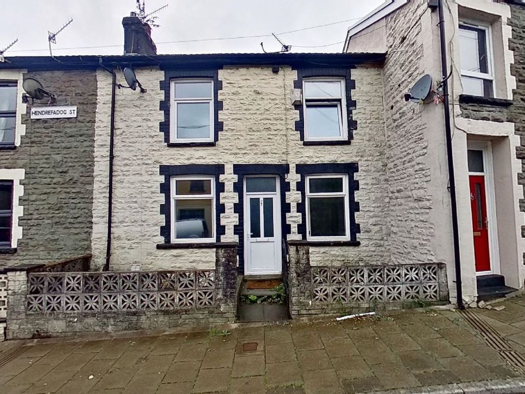 3 bed terraced house for sale in 27 Hendrefadog Street, Tylorstown, Ferndale, Mid Glamorgan CF43, £45,000