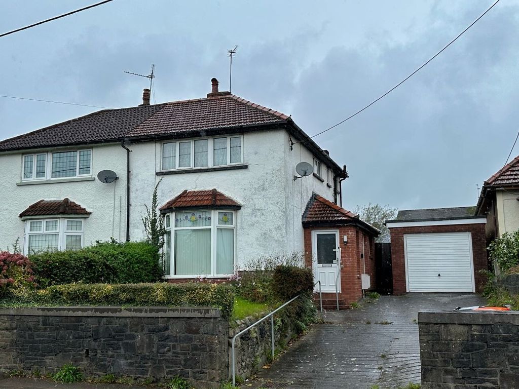 3 bed semi-detached house for sale in 48 Caerphilly Road, Bassaleg, Newport, Gwent NP10, £135,000