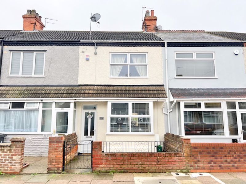 3 bed terraced house for sale in Bramhall Street, Cleethorpes DN35, £109,950