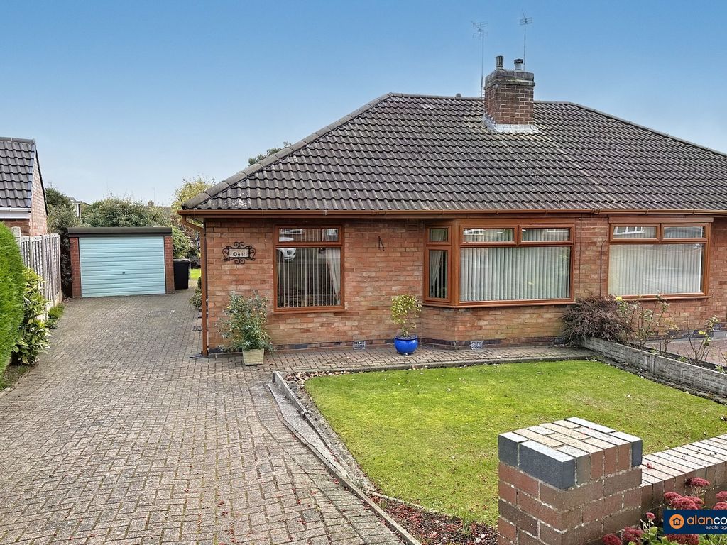 2 bed semi-detached bungalow for sale in Brampton Way, Bulkington CV12, £265,000