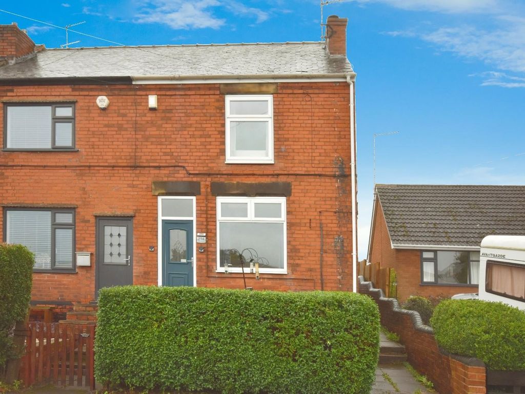 2 bed end terrace house for sale in Chesterfield Road, Grassmoor, Chesterfield S42, £140,000