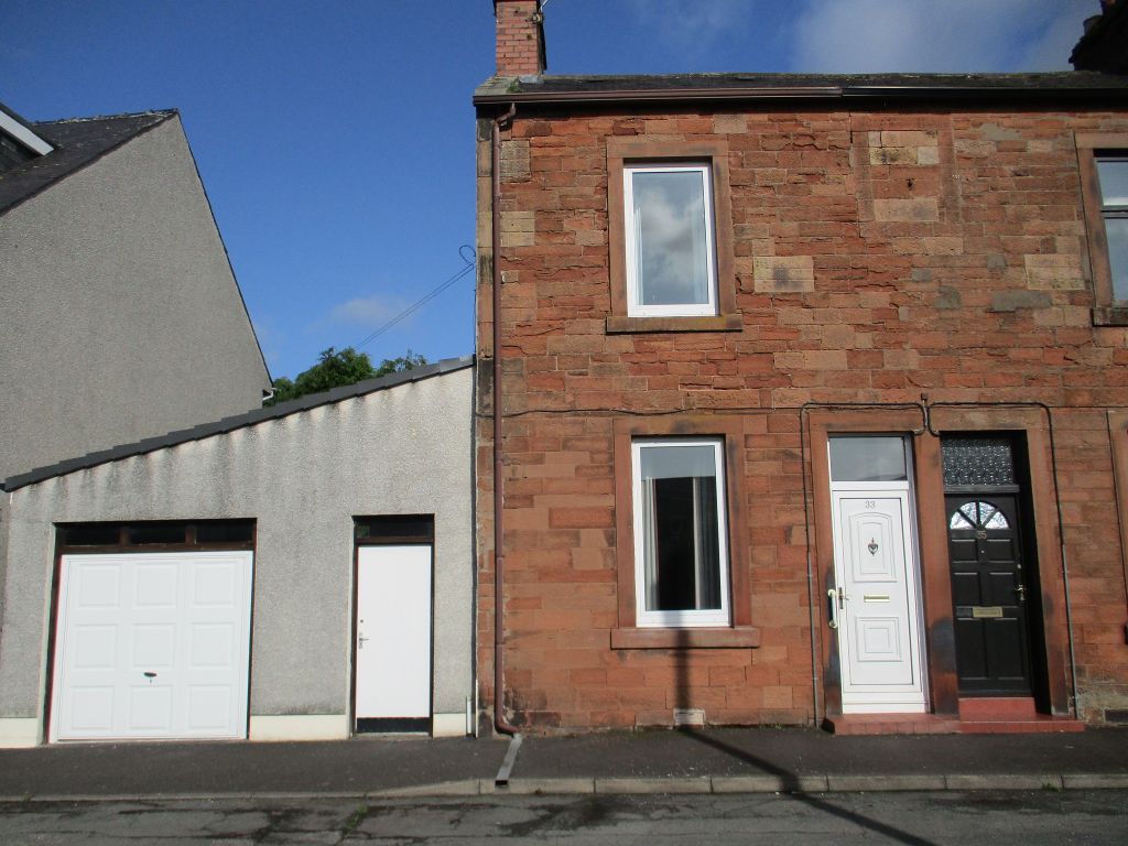 2 bed end terrace house for sale in English Street, Annan DG12, £88,000