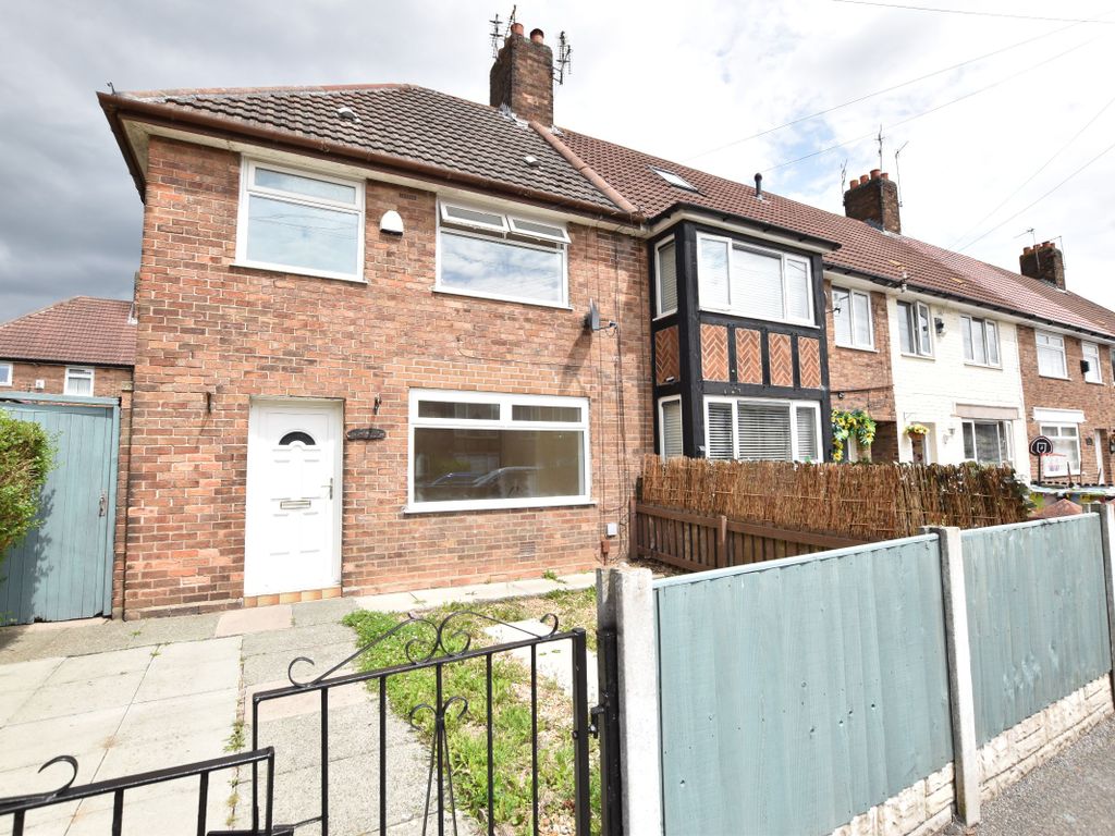 3 bed terraced house for sale in Lyme Cross Road, Huyton, Liverpool. L36, £110,000