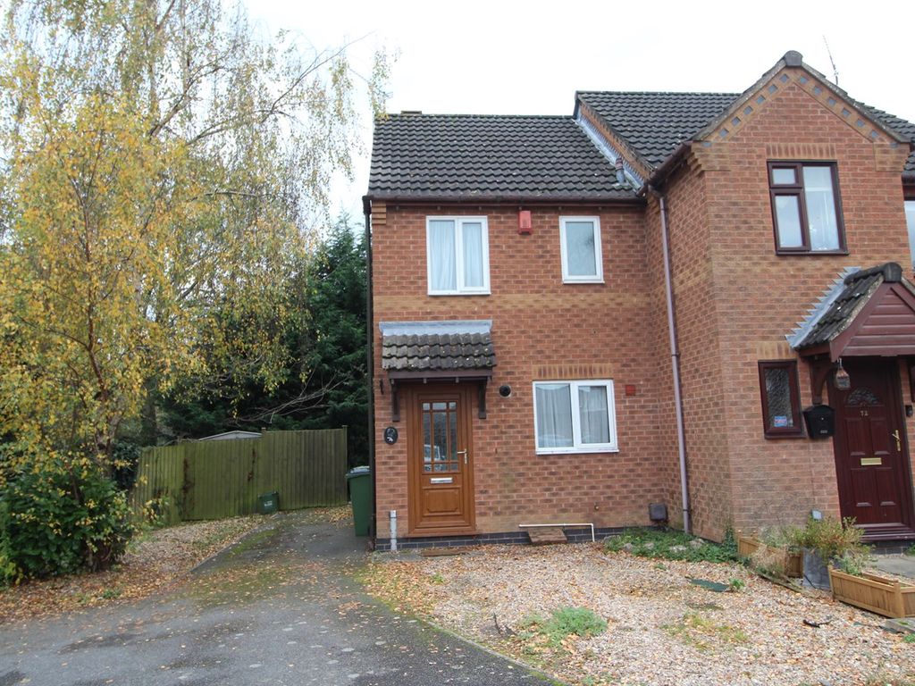 2 bed semi-detached house for sale in Scalborough Close, Countesthorpe, Leicester LE8, £210,000