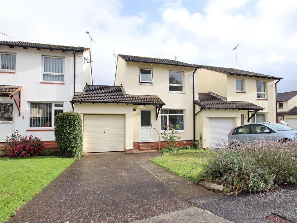 3 bed link-detached house for sale in Chepstow Close, Countess Wear, Exeter EX2, £295,000