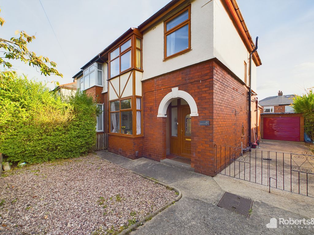 3 bed semi-detached house for sale in Cadley Causeway, Fulwood, Preston PR2, £215,000