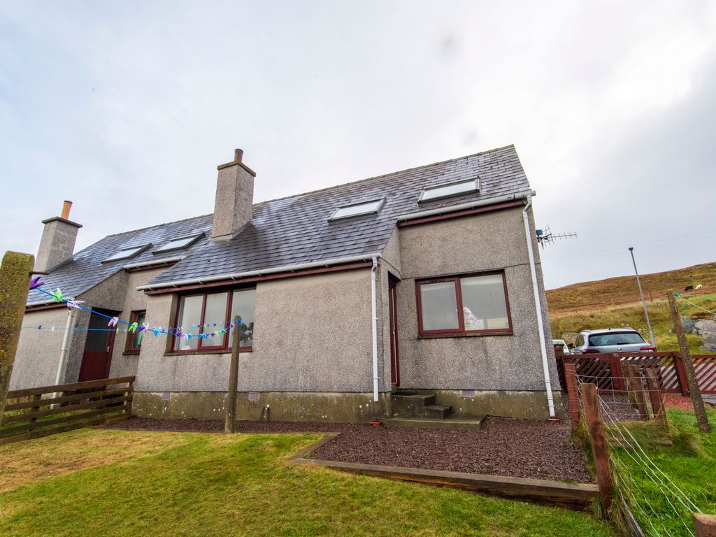 3 bed semi-detached house for sale in 17 Stendaal, Skellister, Shetland ZE2, £145,000