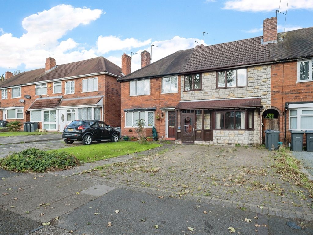 3 bed terraced house for sale in Curbar Road, Great Barr, Birmingham B42, £140,000