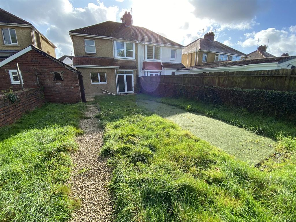 3 bed semi-detached house for sale in Denham Avenue, Llanelli SA15, £195,000