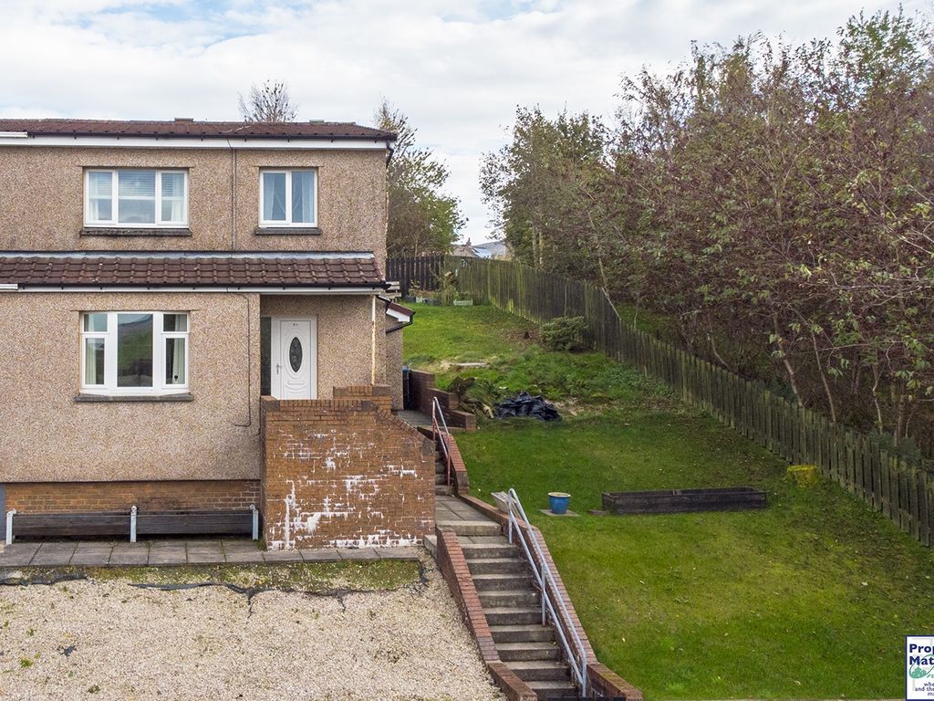 3 bed semi-detached house for sale in Mounthope Terrace, New Cumnock KA18, £44,995