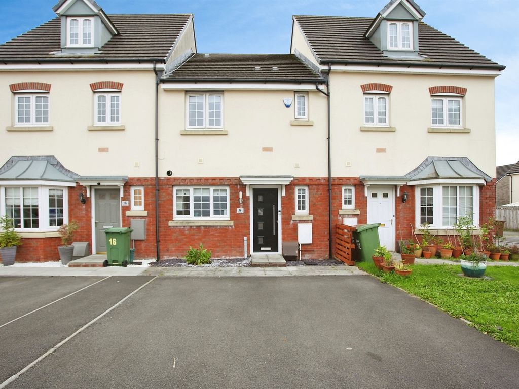 3 bed terraced house for sale in Mill View, Caerphilly CF83, £245,000