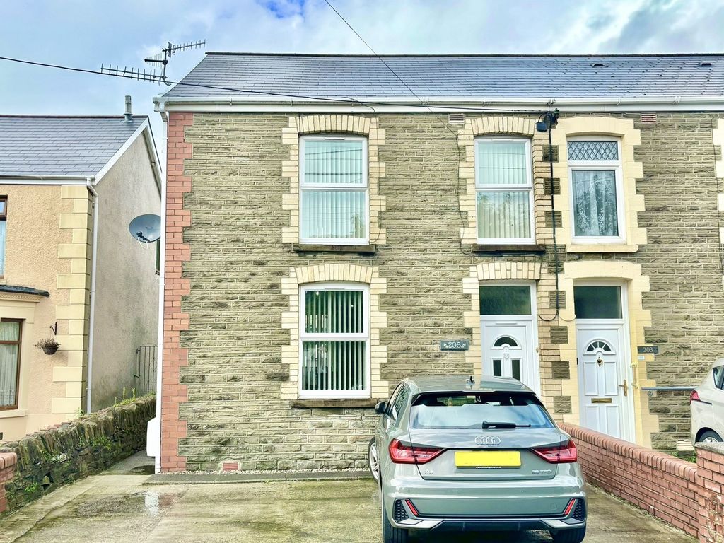 3 bed semi-detached house for sale in Swansea Road, Trebanos, Swansea. SA8, £225,000