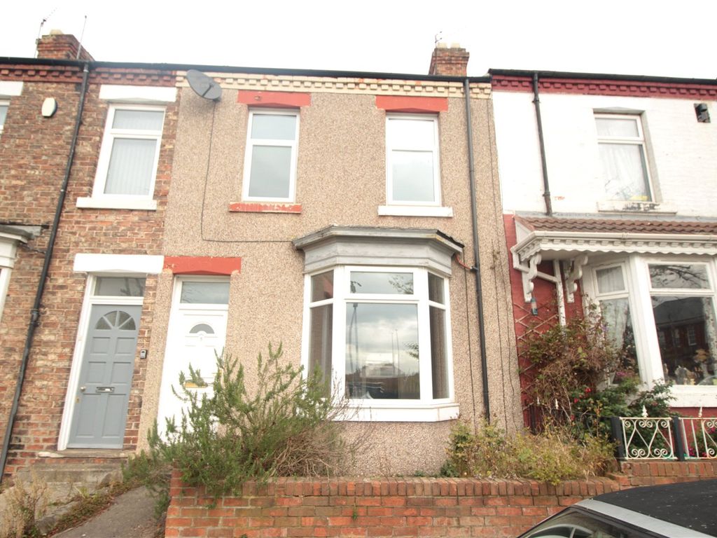 2 bed terraced house for sale in Waverley Terrace, Darlington, Durham DL1, £105,000