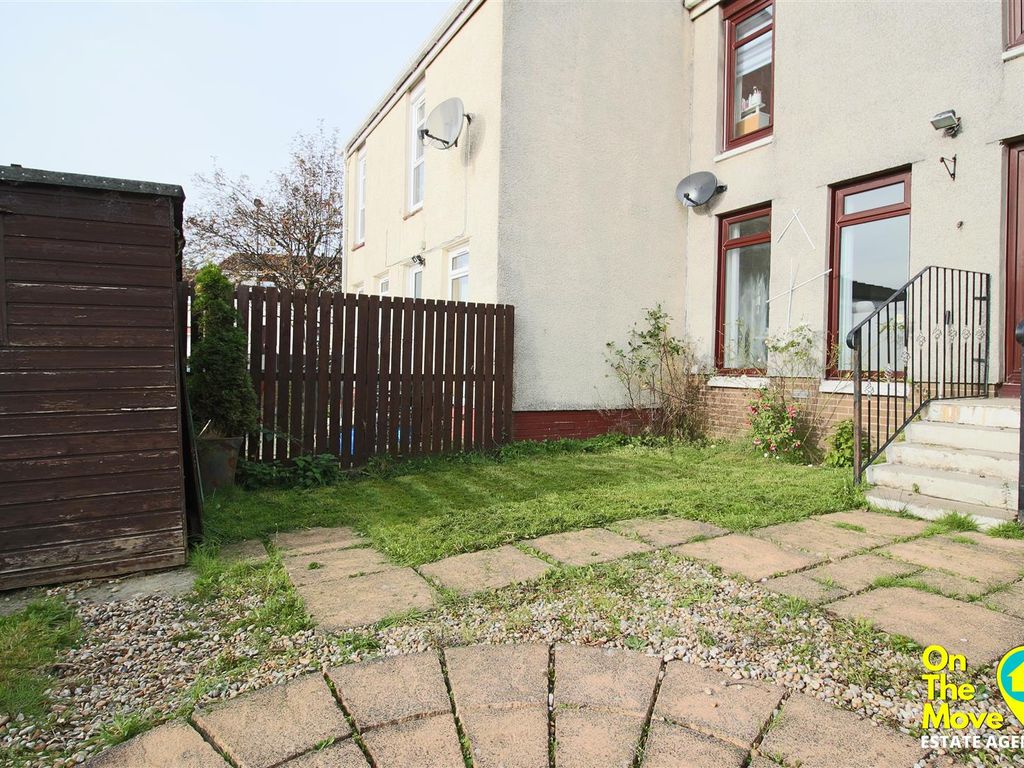 3 bed terraced house for sale in West Drive, Airdrie ML6, £114,999