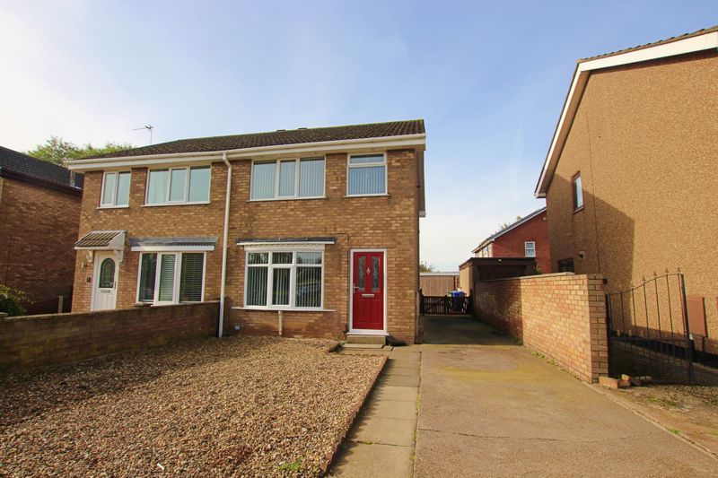 3 bed semi-detached house for sale in Calder Close, Immingham DN40, £149,950